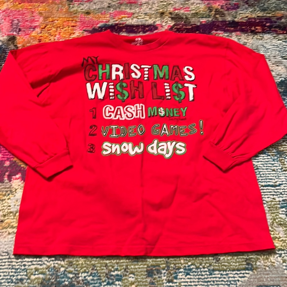 Christmas Wish List Shirt